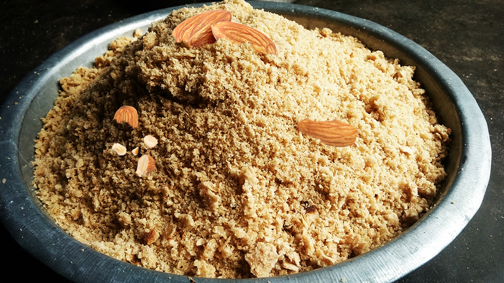 Kutti-Wheat Flour Prasad Prepared Using Whole Wheat Atta on Mahashivratri