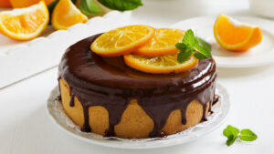 Whole Wheat Chocolate Orange Cake