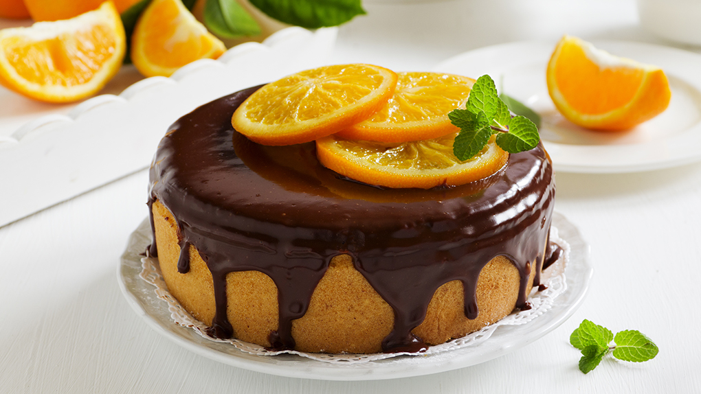 Whole Wheat Chocolate Orange Cake