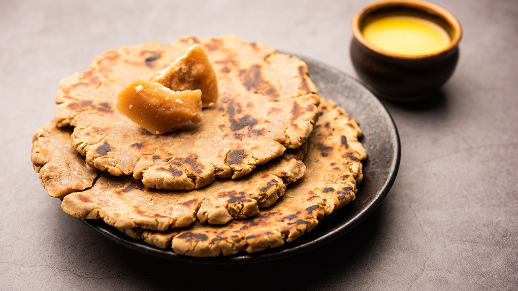 Jaggery Roti